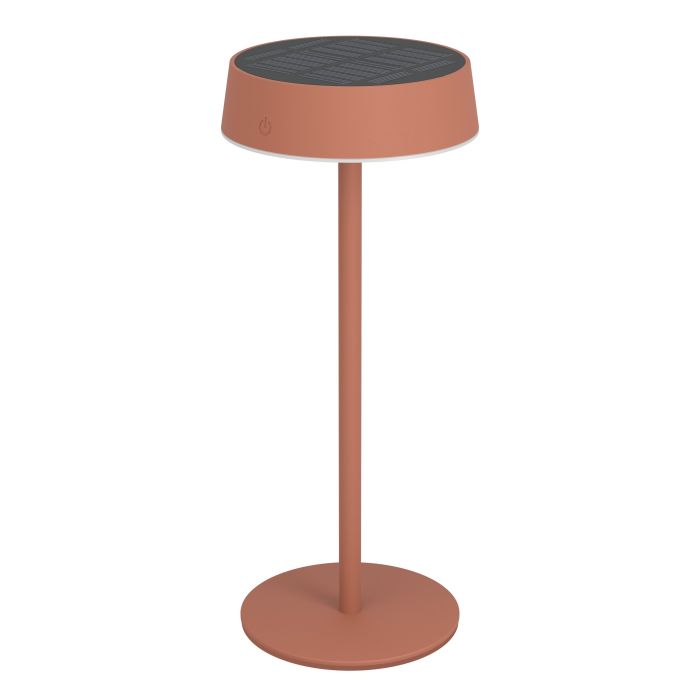 Simeri 30cm ROUGE lampe solaire De Eglo - Simeri est une lampe de table élégante à énergie solaire qui allie forme et fonction pour une utilisation intérieure et extérieure.