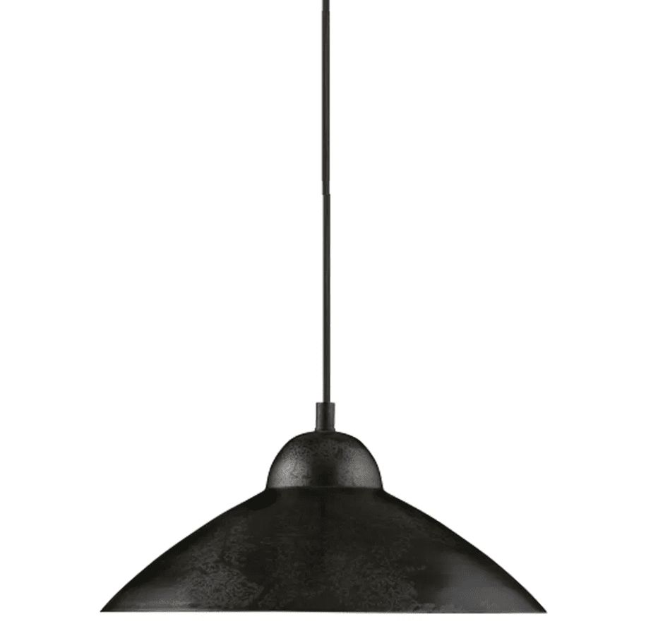 Studio Ø30 Noir antique suspension De H. Skjalm P - La suspension Studio en m&eacute;tal avec une finition noire antique est un plafonnier &eacute;l&eacute;gant avec une silhouette simple et belle.