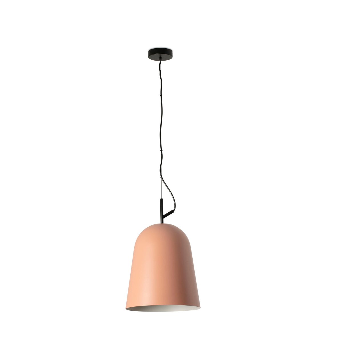 Studio Ø30 Rose suspension De Faro Barcelona - Studio allie forme et fonctionnalit&eacute; pour ceux qui recherchent un &eacute;clairage alliant personnalit&eacute; et style.