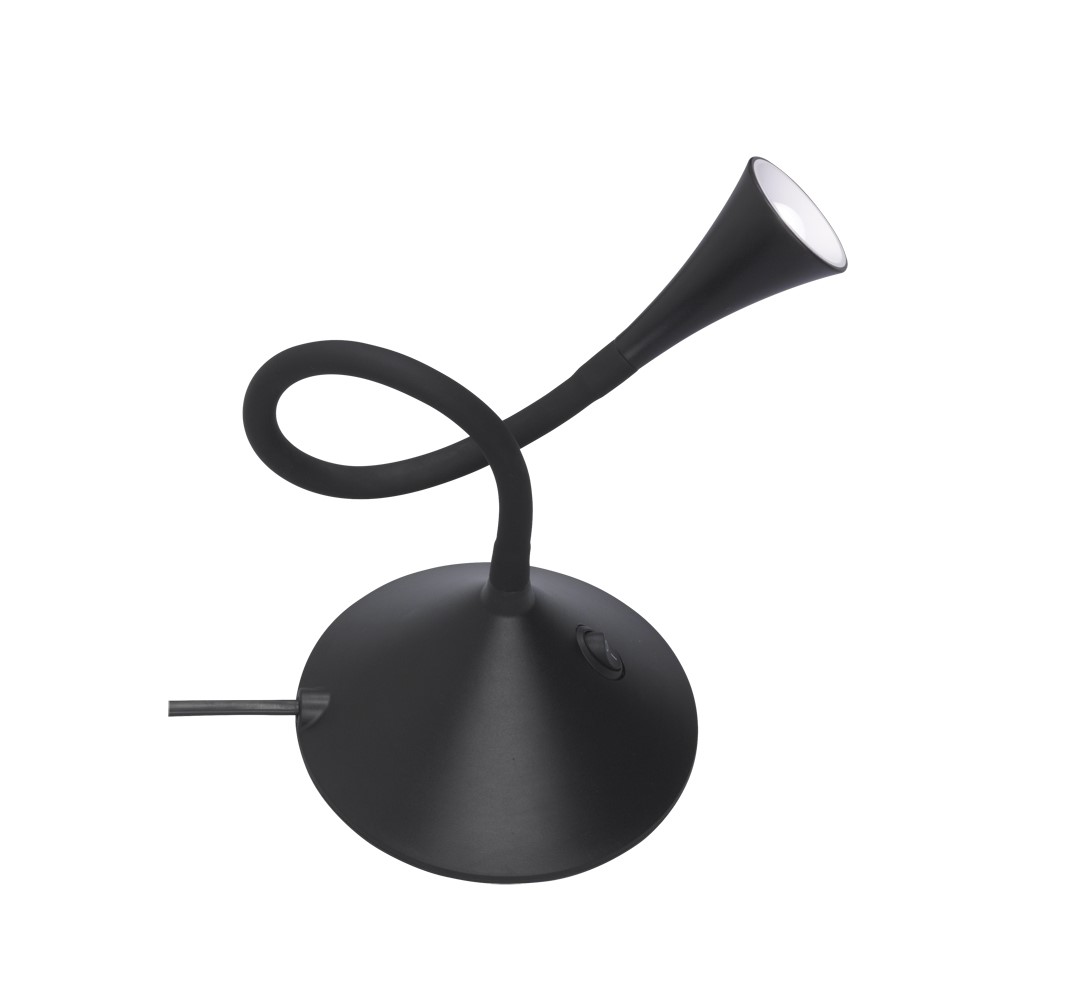 Viper 30cm Noir lampe de bureau De Trio Lighting - 