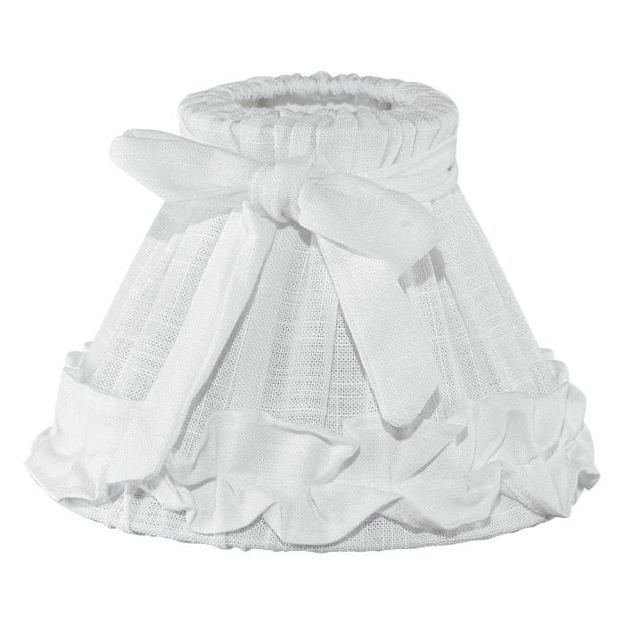 Vintage Abat-Jour Blanc De Eglo - 