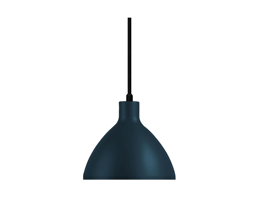 Ark Micro Ø18 Bleu nuit suspension De Westal - Ark Micro est une lampe élégante au design moderne, fabriquée en acier inoxydable et revêtue de poudre bleu nuit.
