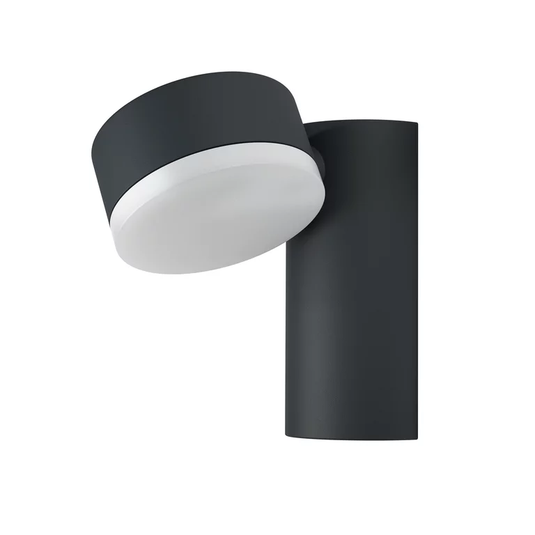 Spot Gris foncé lampe d’extérieur De Ledvance - Den minimalistiska designen g&ouml;r att Spot passar perfekt f&ouml;r b&aring;de moderna och klassiska utemilj&ouml;er, vilket ger ett effektivt och riktat ljus.
