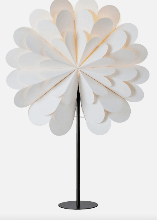 Maravilla Ø45 Blanc De Markslöjd - L'étoile de table Maravilla blanche est une élégante étoile de l'Avent qui donne à votre maison une atmosphère de Noël élégante.