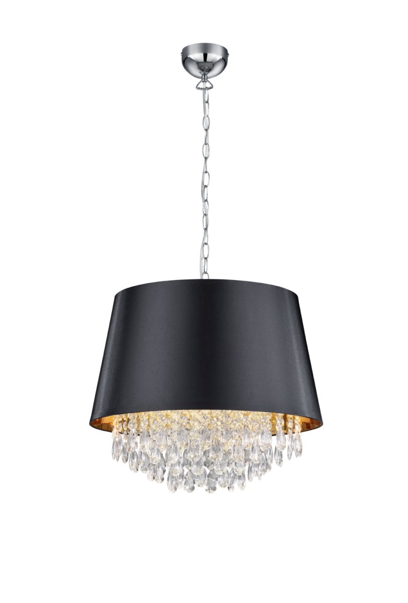Loreley Ø50 Noir suspension De Trio Lighting - 