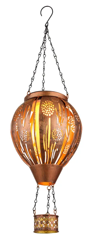 Balloon Cuivre lampe solaire De Globo Lighting - En unik och st&auml;mningsfull detalj som ger utomhusmilj&ouml;n en lekfull och elegant touch!