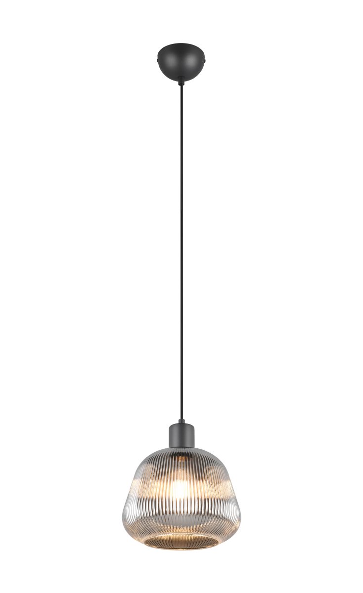 Tarifa Ø22 Gris fumé suspension De Trio Lighting - 