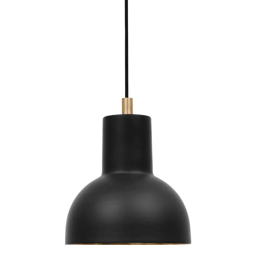 Mini Ø14 Noir suspension De H. Skjalm P - Parfait pour accrocher au-dessus de la table de cuisine ou de salle à manger, individuellement ou en groupe pour créer un éclairage d'ambiance.