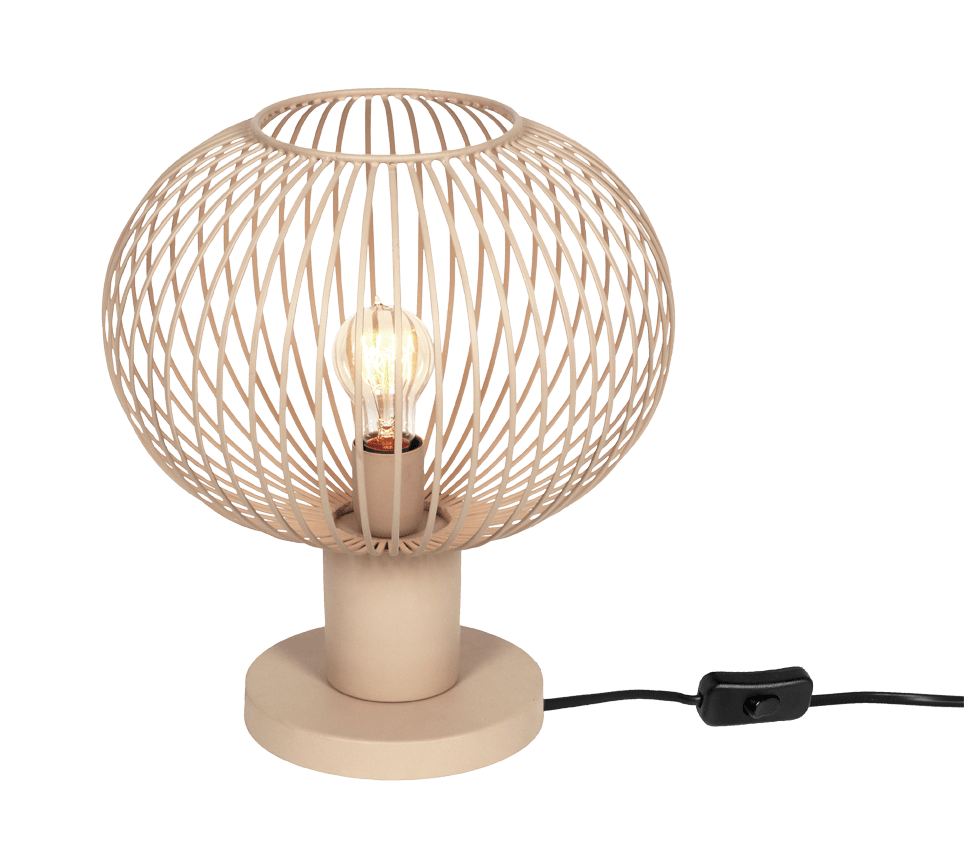 Gila 37cm Sable lampe de table De Trio Lighting - 