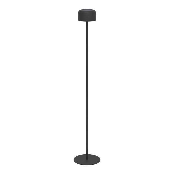 Roccanova 120cm Noir lampe solaire De Eglo - Avec un indice de protection IP44, il est résistant aux intempéries et parfait pour la terrasse ou le balcon.