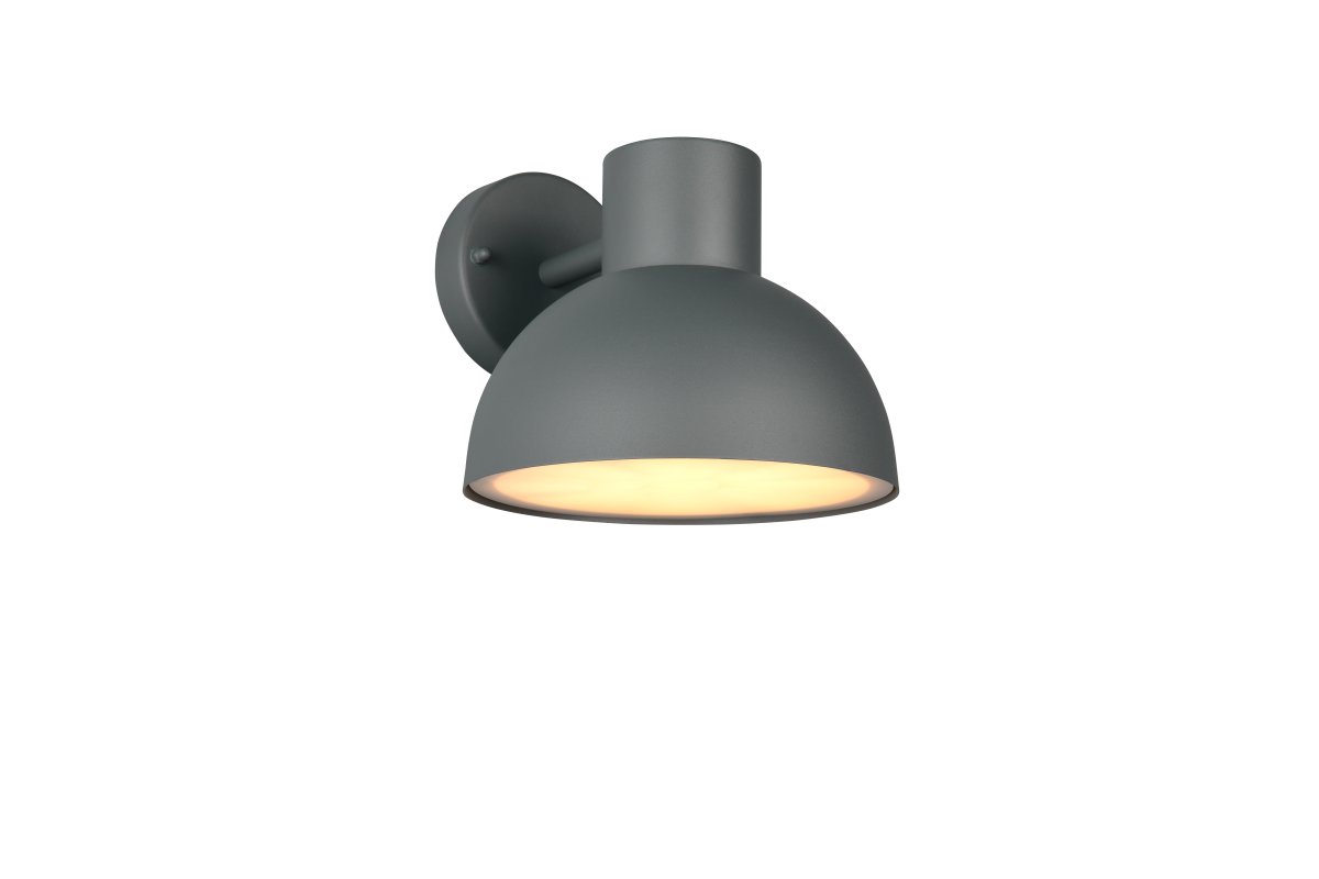 Elbe 20cm Anthracite lampe d’extérieur De Trio Lighting - Avec un indice de protection IP44, il résiste à la pluie et à l'humidité et émet une lumière douce et orientée vers le bas qui assure une entrée sûre et agréable.