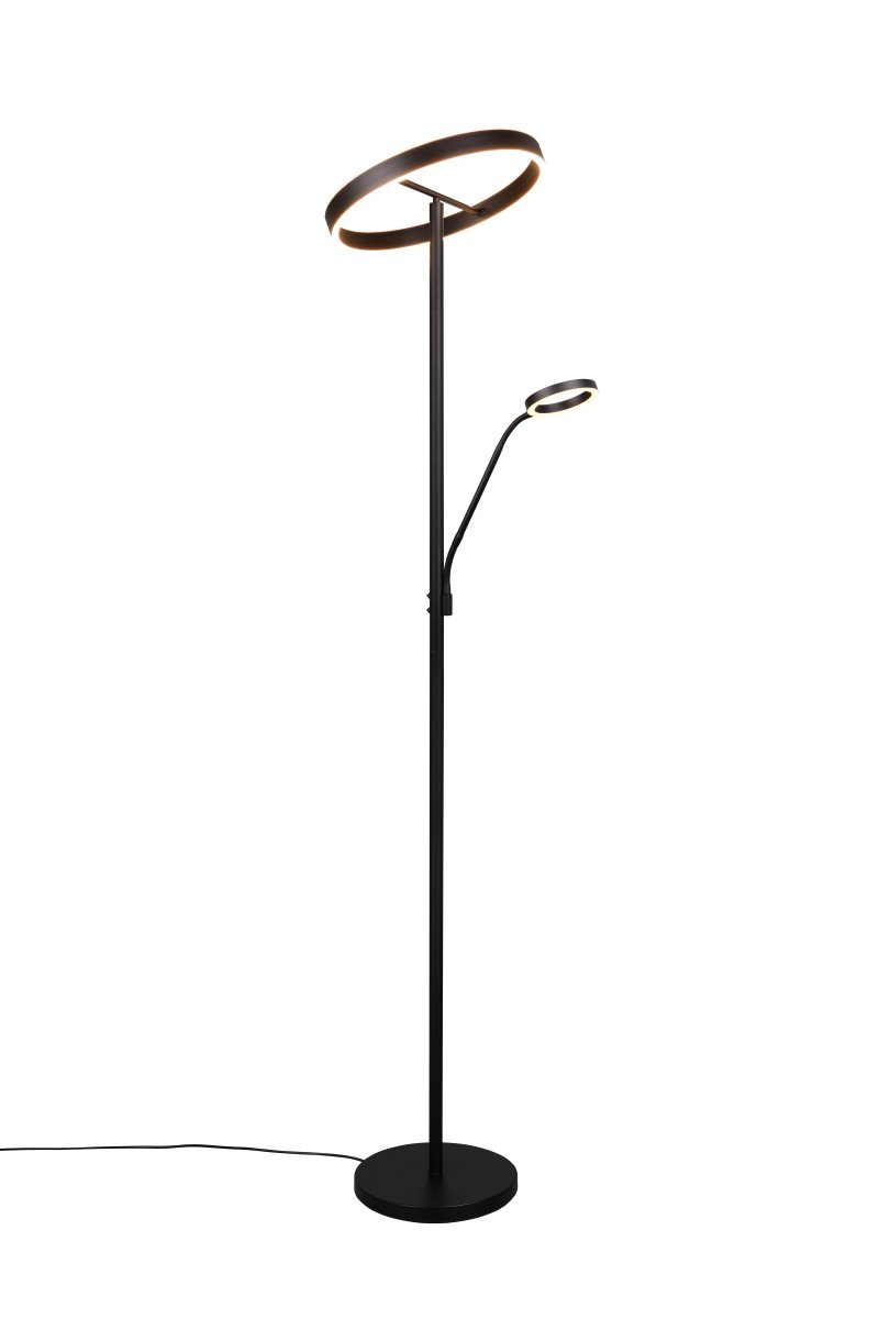 Willis Noir lampadaire De Trio Lighting - 