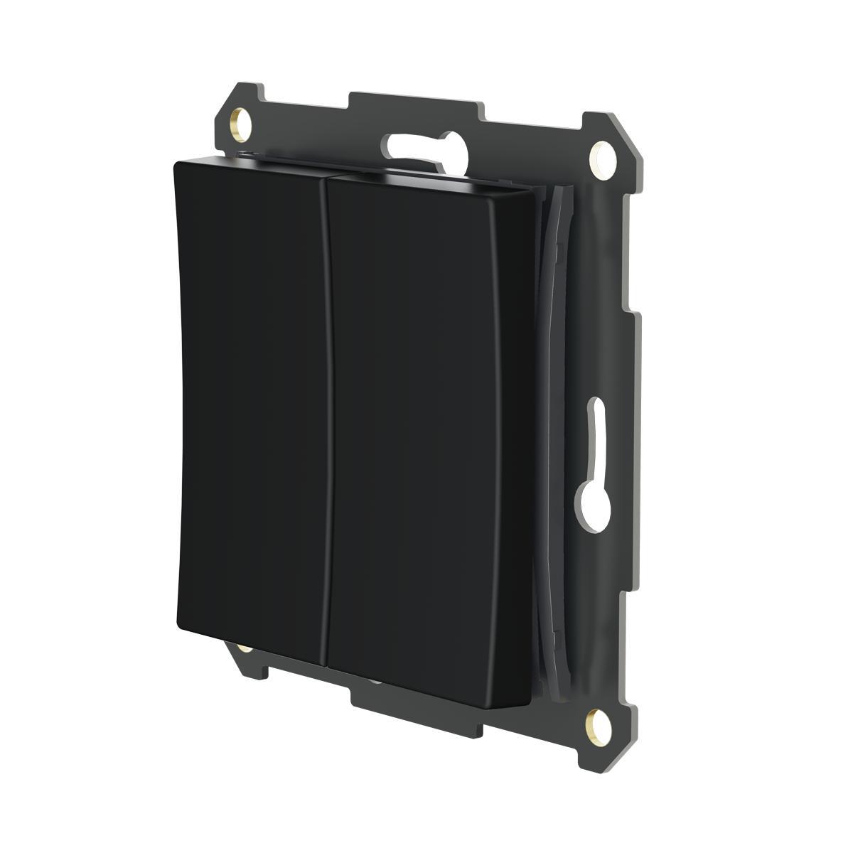 Bouton-poussoir sans fil WPH-01-E Noir De Plejd - Le bouton-poussoir sans fil permet de contr&ocirc;ler sans fil un ou plusieurs produits de la gamme Plejd.