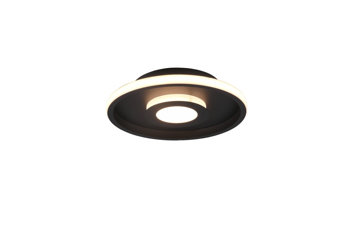 Ascari Ø30 Noir lampe de salle de bain De Trio Lighting - Grâce à son indice de protection IP44, ce luminaire est idéal pour les salles de bains et autres pièces humides.