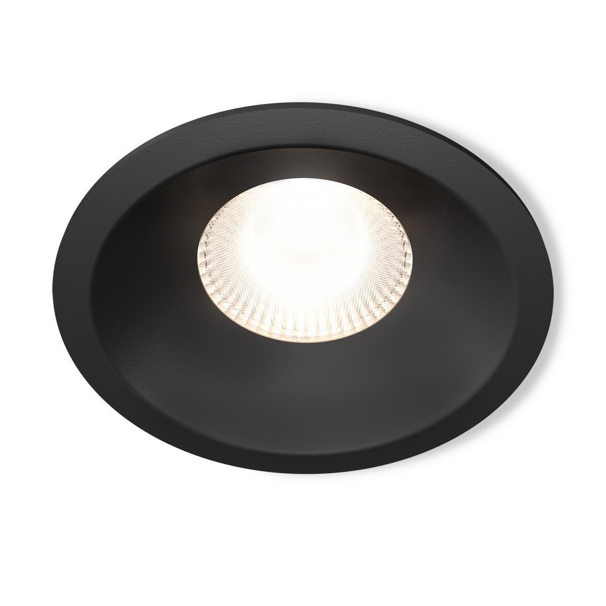 Downlight DWN-02 6P Noir De Plejd - DWN-02 a une temp&eacute;rature de couleur r&eacute;glable et peut &ecirc;tre r&eacute;gl&eacute; sur une temp&eacute;rature fixe ou tamis&eacute; pour une lumi&egrave;re chaude.