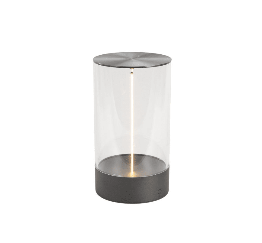 Edison 23cm Anthracite portable De Konstsmide - Edison est une version moderne d'une lanterne classique.