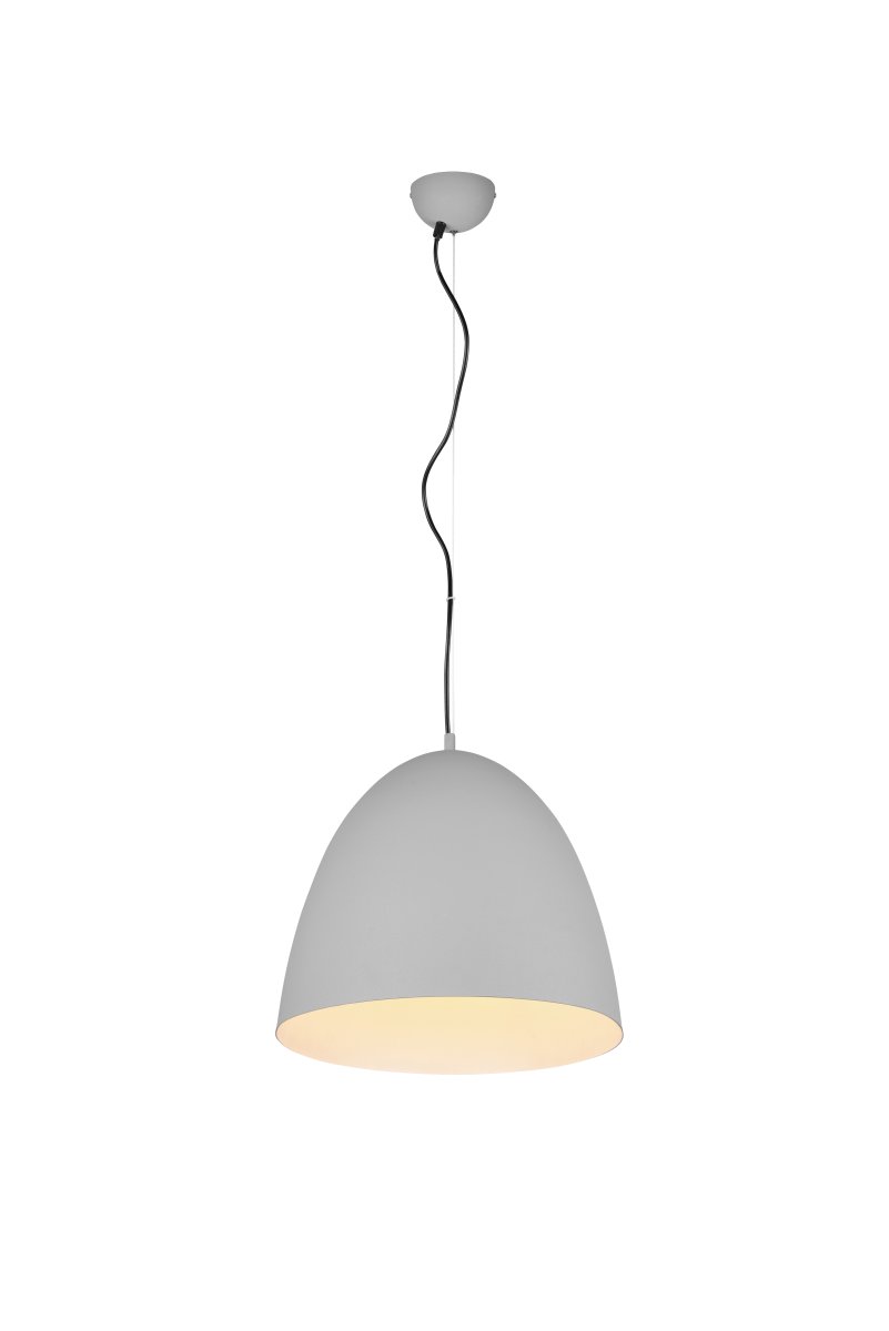 Tilda Ø40 Gris suspension De Trio Lighting - Tilda diffuse une lumière chaleureuse et crée une ambiance cosy – idéale pour quiconque souhaite apporter une touche d'élégance à son intérieur.