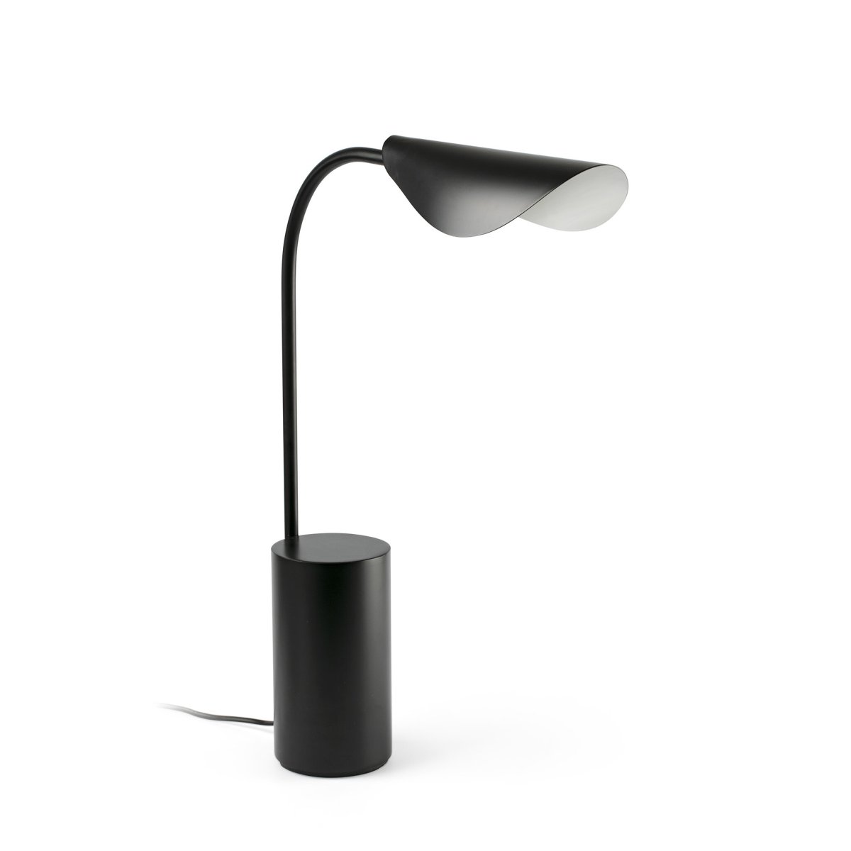 Liggera 55cm Noir lampe de table De Faro Barcelona - Gr&acirc;ce &agrave; sa l&eacute;g&egrave;ret&eacute; et son esth&eacute;tique &eacute;l&eacute;gante, Liggera s'int&egrave;gre &agrave; tous les environnements, de la maison moderne &agrave; l'espace de travail cr&eacute;atif, et lui conf&egrave;re une allure calme et &eacute;quilibr&eacute;e.