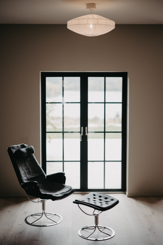 Alba Abat-Jour S/Suspension Ø58 Blanc suspension De Alde & Lind - Alba peut &ecirc;tre utilis&eacute; comme suspension ou plafonnier, selon la lampe avec laquelle vous l'associez.