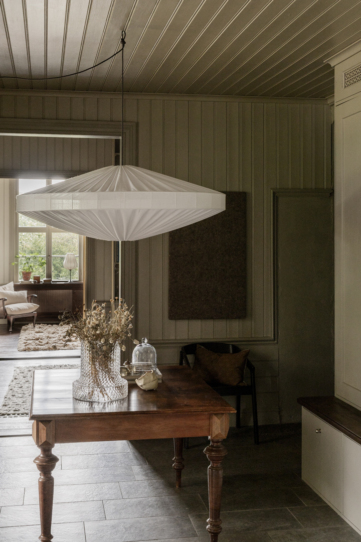 Alba Abat-Jour S/Suspension Ø115 Blanc suspension De Alde & Lind - Selon la lampe, Alba peut &ecirc;tre utilis&eacute;e comme suspension ou plafonnier.