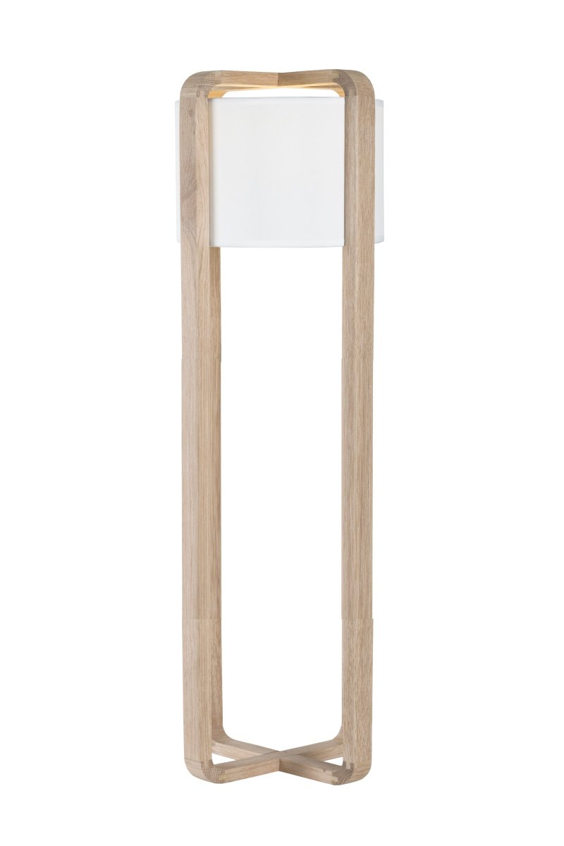 Ash Nature lampadaire De Globen Lighting - Lampadaire en bois de frêne clair.