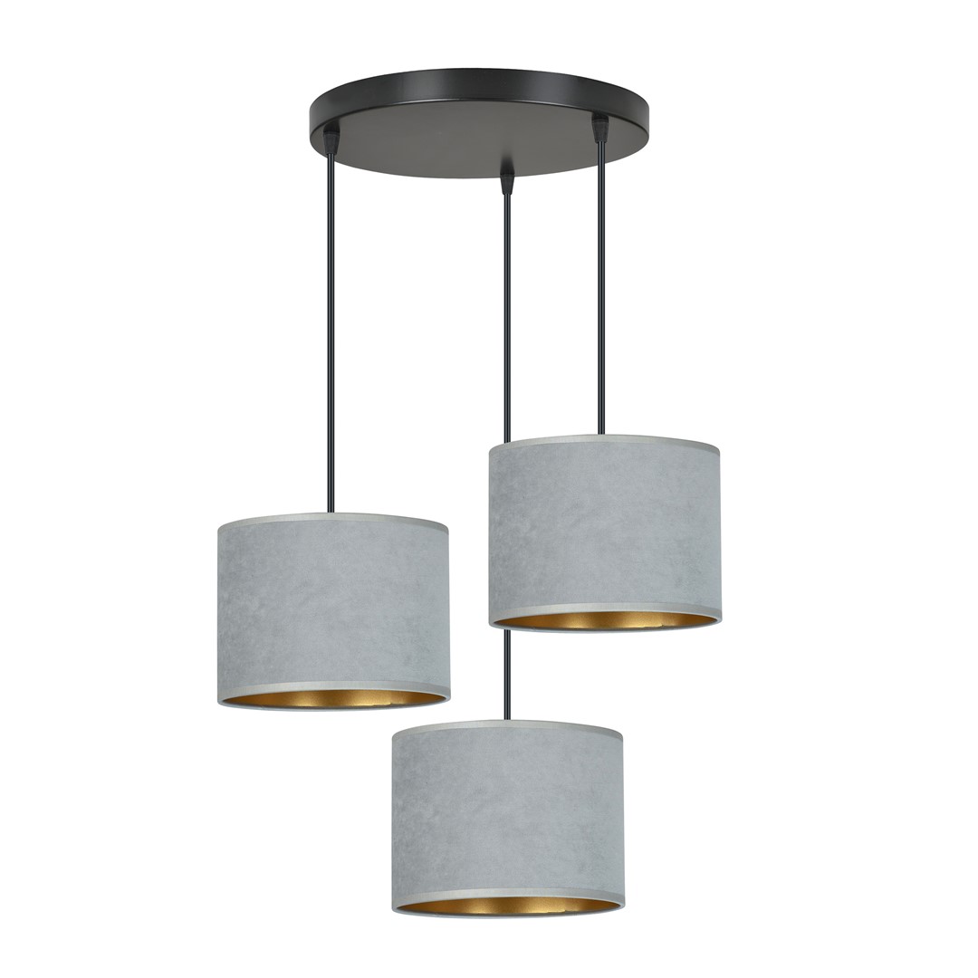 Hilde Ø50 Gris suspension De Emibig Lighting - La construction simple et la palette de couleurs &eacute;l&eacute;gante font de Hilde un choix polyvalent qui s'int&egrave;gre dans de nombreuses pi&egrave;ces et styles diff&eacute;rents.