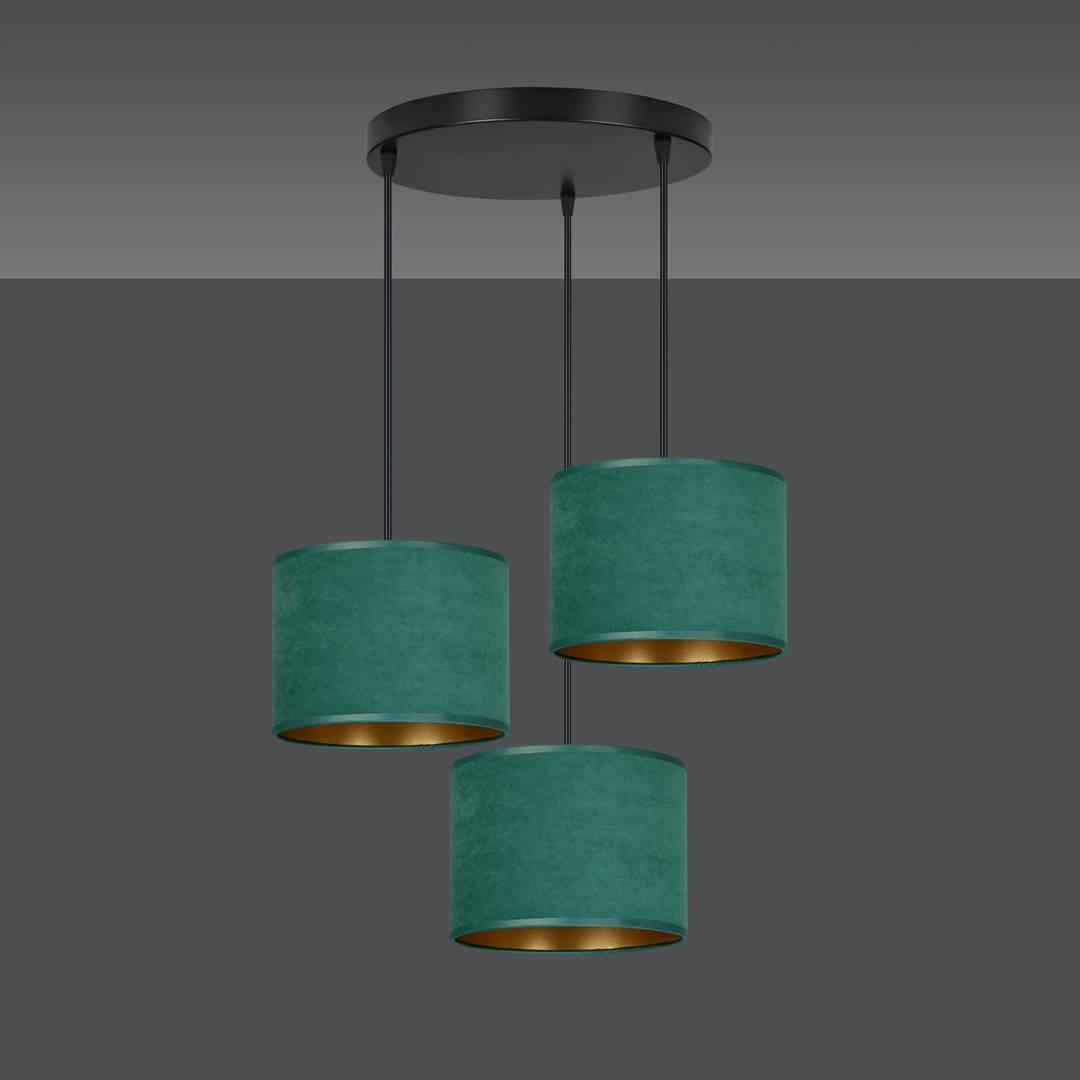 Hilde Ø50 Vert suspension De Emibig Lighting - La construction simple et la palette de couleurs &eacute;l&eacute;gante font de Hilde un choix polyvalent qui s'int&egrave;gre dans de nombreuses pi&egrave;ces et styles diff&eacute;rents.