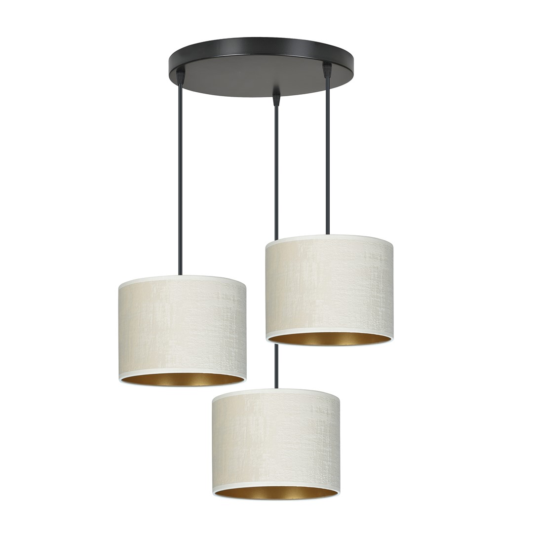 Hilde Ø50 Beige suspension De Emibig Lighting - La construction simple et la palette de couleurs &eacute;l&eacute;gante font de Hilde un choix polyvalent qui s'int&egrave;gre dans de nombreuses pi&egrave;ces et styles diff&eacute;rents.