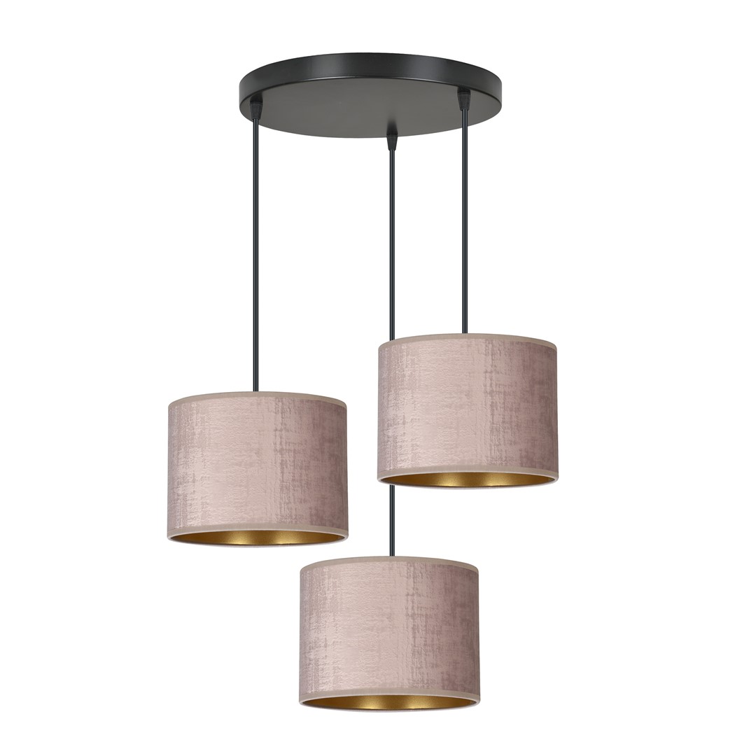 Hilde Ø50 Rose suspension De Emibig Lighting - La construction simple et la palette de couleurs &eacute;l&eacute;gante font de Hilde un choix polyvalent qui s'int&egrave;gre dans de nombreuses pi&egrave;ces et styles diff&eacute;rents.