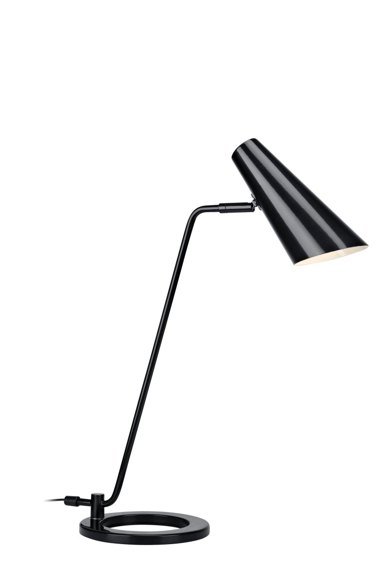 Cal 50cm Noir lampe de bureau De Markslöjd - La lampe est idéale comme lampe de bureau ou lampe de chevet.