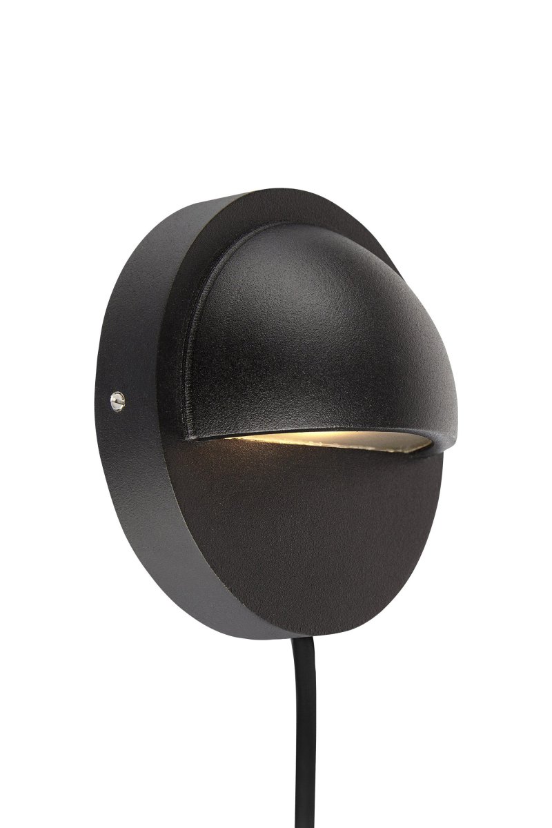 Éclairage De Façade 3W Noir Garden 24 De Markslöjd - C&acirc;ble de 1,5 m de long pour le raccordement au transformateur.