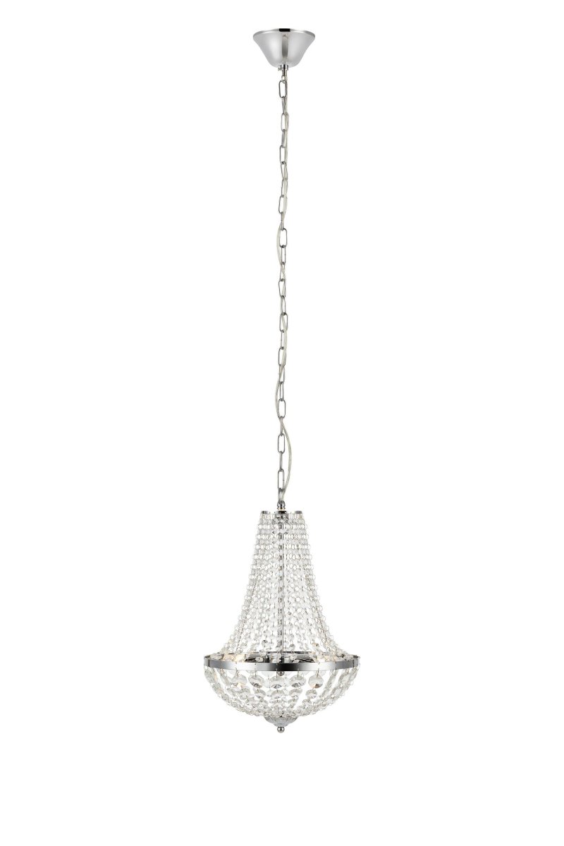 Gränsö Ø30 Chrome lampe de salle de bain De Markslöjd - Border est un élégant lustre de plafond d'un diamètre de 30 cm, parfait pour les salles de bains et les salons.