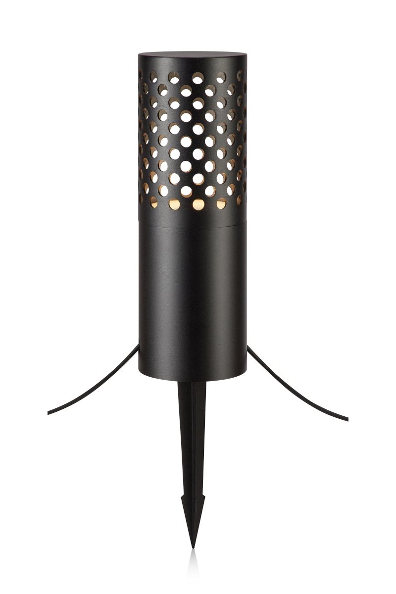 Borne Lumineuse 6W 68cm Noir Garden 24 De Markslöjd - Cette borne mesure 68 cm de hauteur et est fabriqu&eacute;e en m&eacute;tal peint en noir.