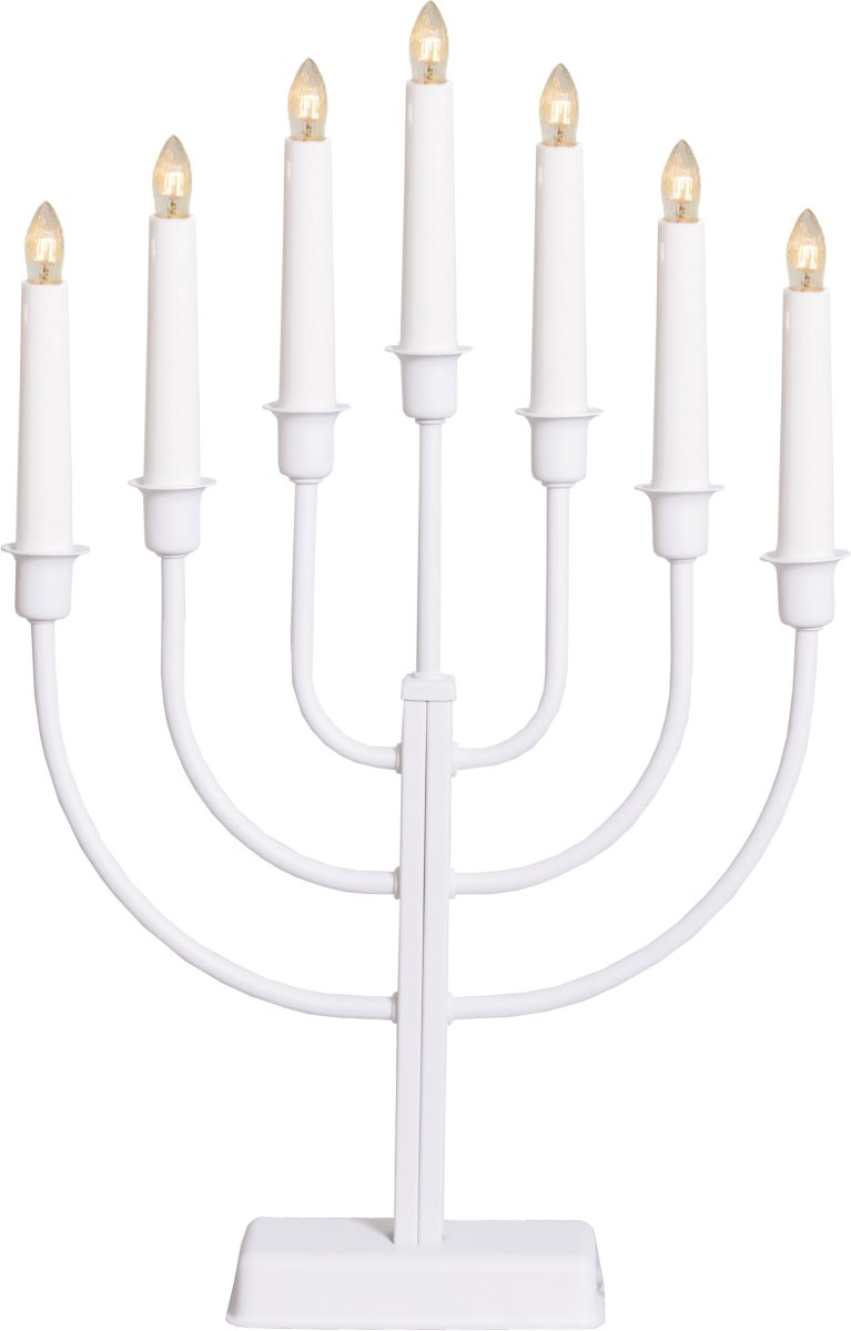 Kristina Blanc De Star Trading - Une lumi&egrave;re chaude et belle rappelant celle des torches et une hauteur fantastique de 47 cm.