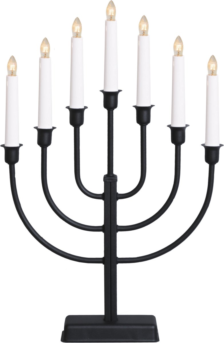 Kristina Noir De Star Trading - Une lumi&egrave;re chaude et belle rappelant celle des torches et une hauteur fantastique de 47 cm.