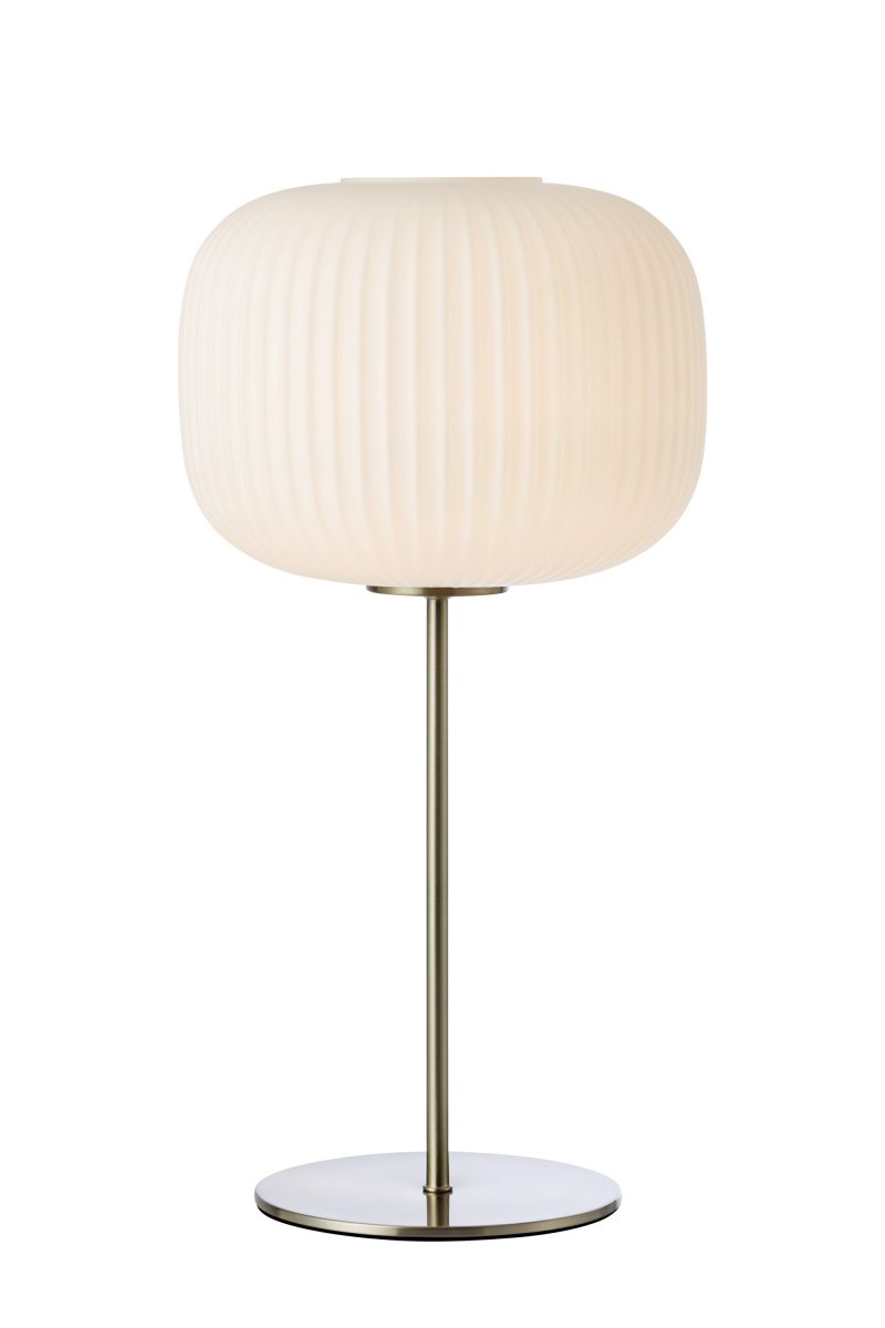 Sober 50cm Acier lampe de table De Markslöjd - Comprend un câble transparent de 2 m, un interrupteur et une prise.