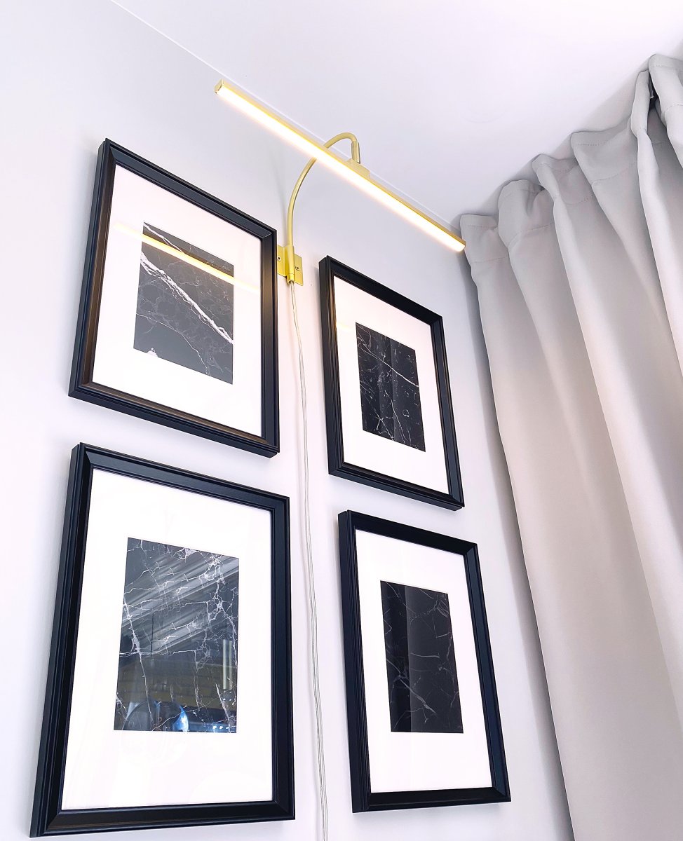 Miro 40cm Or De Aneta Lighting - Le module LED a une durée de vie de ; 50 000 h et la longueur du câble est de 250 cm.