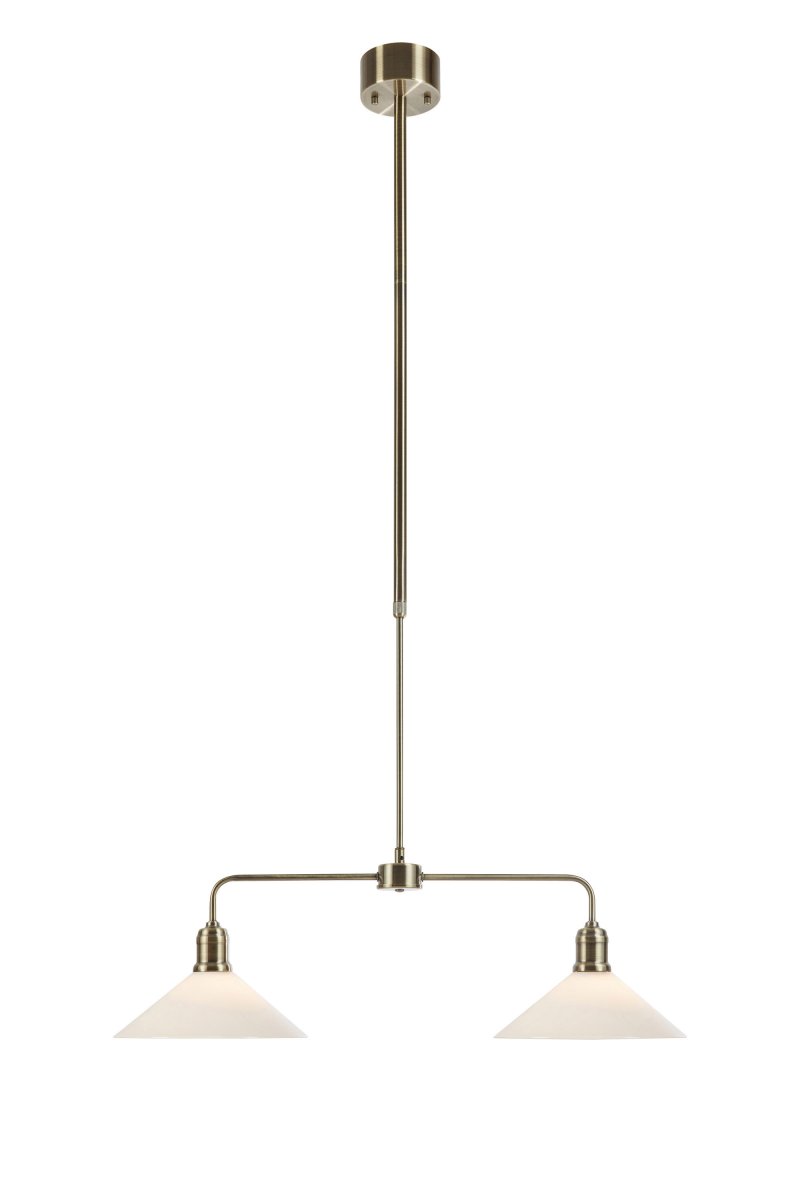 Vela 75cm Laiton/blanc suspension De Markslöjd - 