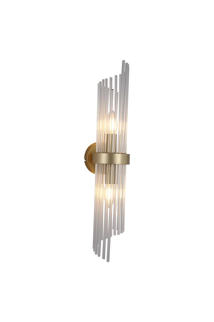 Lara 56cm Or applique murale De Searchlight - L'applique murale Lara est un &eacute;l&eacute;ment de d&eacute;coration &eacute;l&eacute;gant et exclusif qui apporte une touche de luxe &agrave; votre int&eacute;rieur.