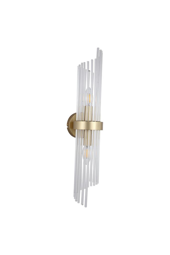 Lara 56cm Or applique murale De Searchlight - L'applique murale Lara est un &eacute;l&eacute;ment de d&eacute;coration &eacute;l&eacute;gant et exclusif qui apporte une touche de luxe &agrave; votre int&eacute;rieur.
