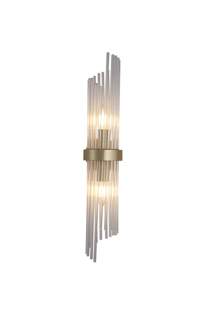 Lara 56cm Or applique murale De Searchlight - L'applique murale Lara est un &eacute;l&eacute;ment de d&eacute;coration &eacute;l&eacute;gant et exclusif qui apporte une touche de luxe &agrave; votre int&eacute;rieur.