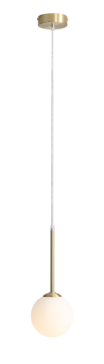 Bosso Ø14 Laiton suspension De Artera - La lampe émet une lumière douce et agréable et est donc idéale pour être placée au-dessus de la table à manger, dans le couloir ou le salon.