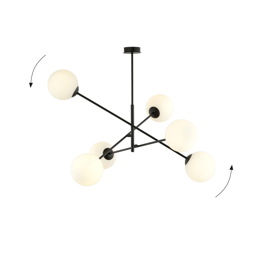 Linear Ø102 Blanc suspension De Emibig Lighting - Linear est une s&eacute;rie de plafonniers modernes &agrave; succ&egrave;s qui s'int&egrave;gre parfaitement dans les int&eacute;rieurs modernistes et plus traditionnels.