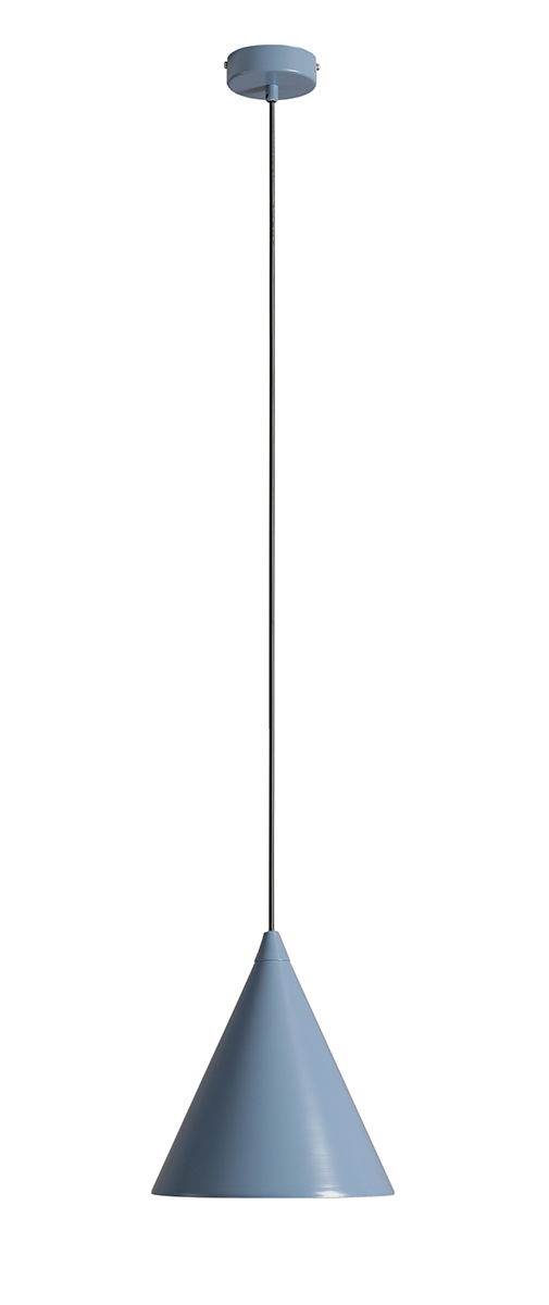 Form Ø24 Bleu suspension De Artera - Grâce à son design intemporel et à sa couleur subtile, la lampe s'intègre parfaitement dans différents styles d'intérieur, tout en ajoutant une touche sophistiquée et moderne à la pièce.