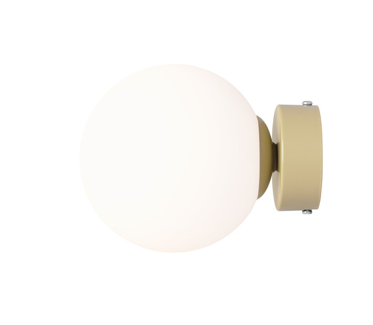 Ball Ø15 Beige applique murale De Artera - Avec sa forme sphérique simple et élégante, il fournit une lumière douce et atmosphérique qui crée une atmosphère chaleureuse et accueillante dans n'importe quelle pièce.