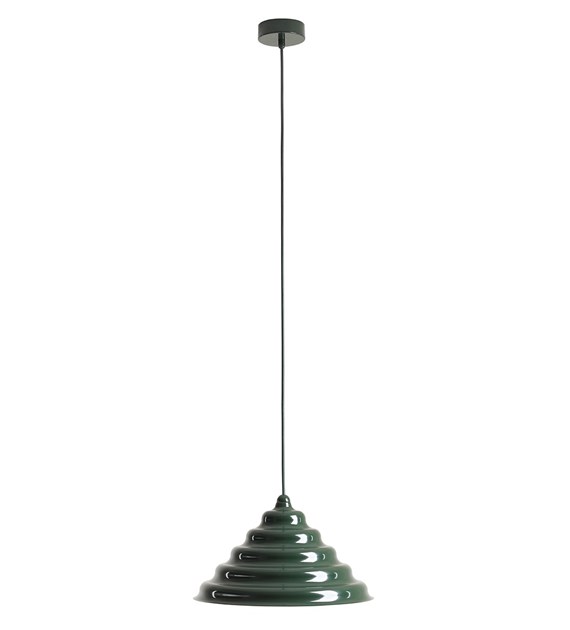 Wave Ø36 Vert foncé suspension De Artera - Wave est une suspension moderne au design rétro, ce qui en fait une lumière polyvalente qui s'intègre dans n'importe quelle maison.