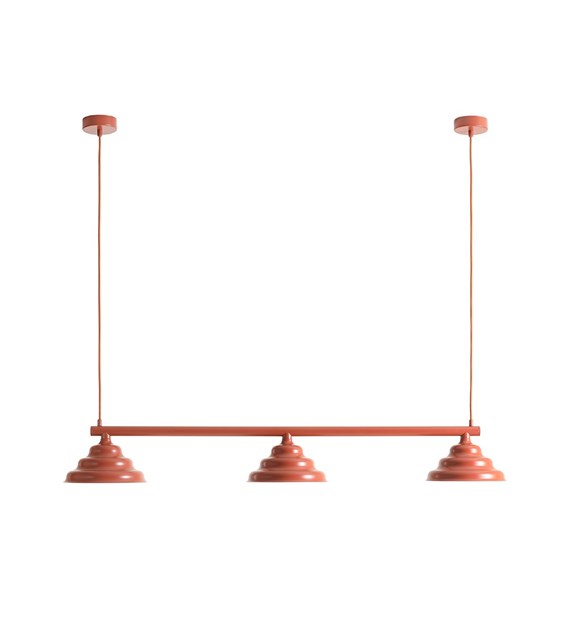 Wave 106cm Orange suspension De Artera - Wave est une suspension moderne au design rétro, ce qui en fait une lumière polyvalente qui s'intègre dans n'importe quelle maison.