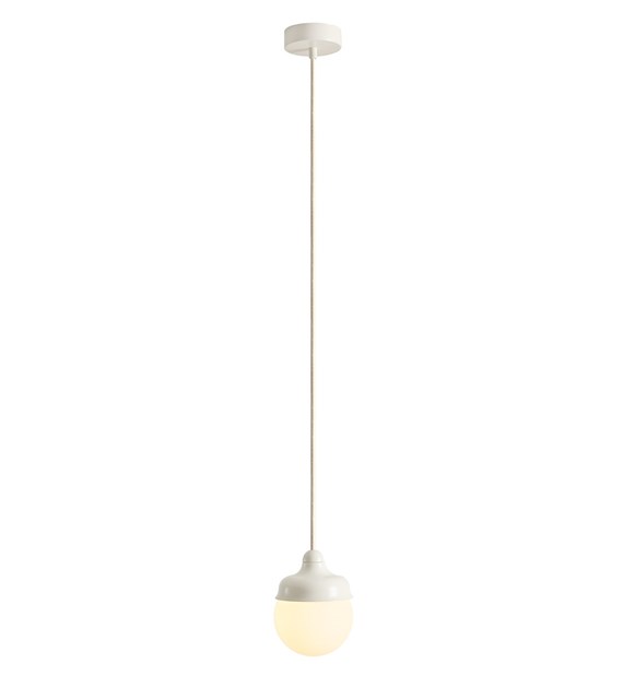Wave Ø17 Blanc crémeux suspension De Artera - Il est recommand&eacute; d'en placer plusieurs en rang&eacute;e au-dessus de la table &agrave; manger ou dans la cuisine.