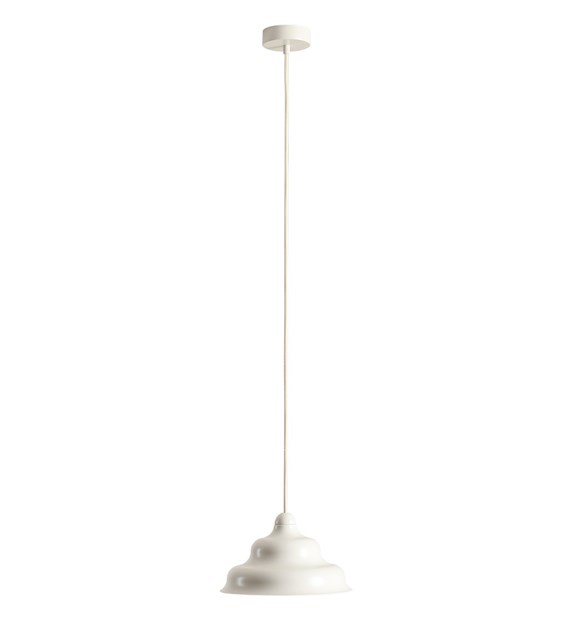 Wave Ø17 Blanc crémeux suspension De Artera - Wave est une suspension moderne au design rétro, ce qui en fait une lumière polyvalente qui s'intègre dans n'importe quelle maison.