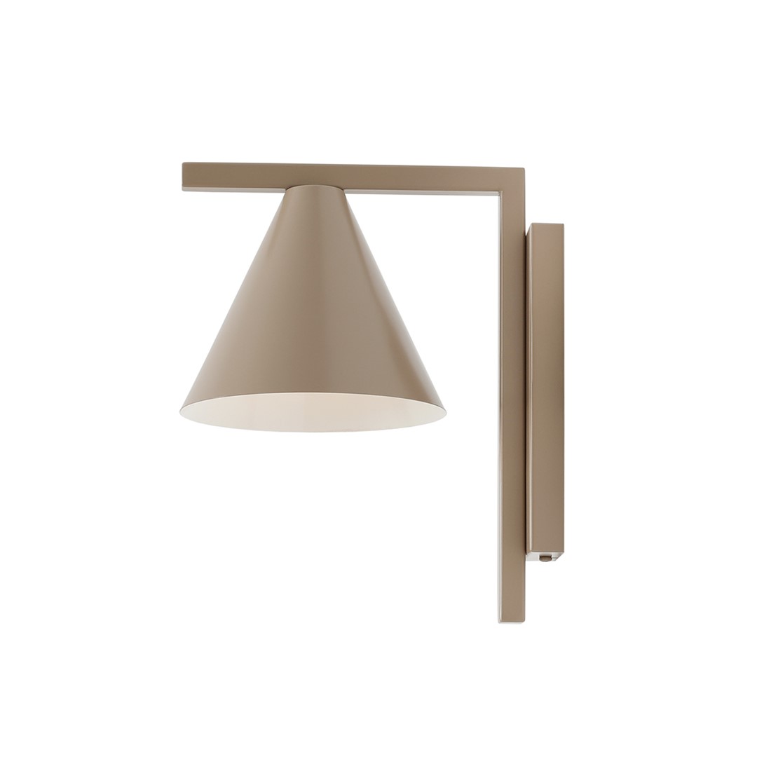 Form 23cm Beige applique murale De Artera - Gr&acirc;ce &agrave; son design intemporel et &agrave; sa couleur subtile, la lampe s'int&egrave;gre parfaitement dans diff&eacute;rents styles d'int&eacute;rieur, tout en ajoutant une touche sophistiqu&eacute;e et moderne &agrave; la pi&egrave;ce.